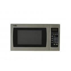 HighPointe 1.0 CU FT 900-Watt Built-In RV Microwave w/ Turn Table and Stainless Steel Trim Kit EM925AQR (replacement for  EM925RYS-S or EM925RQR-S)