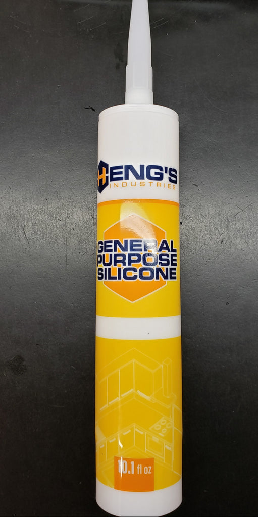 General Purpose Silicone Caulk Sealant, 10 oz. Tube